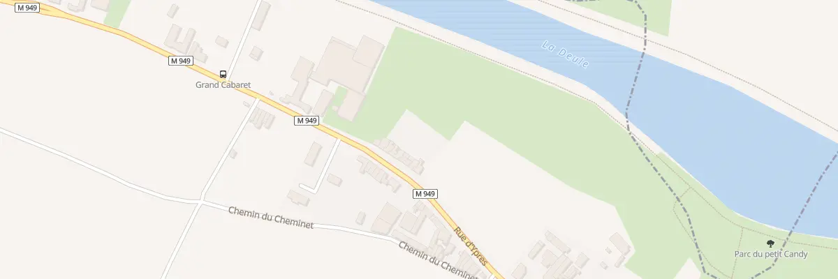 Plan du 254 Rue d’Ypres à Quesnoy-sur-Deûle