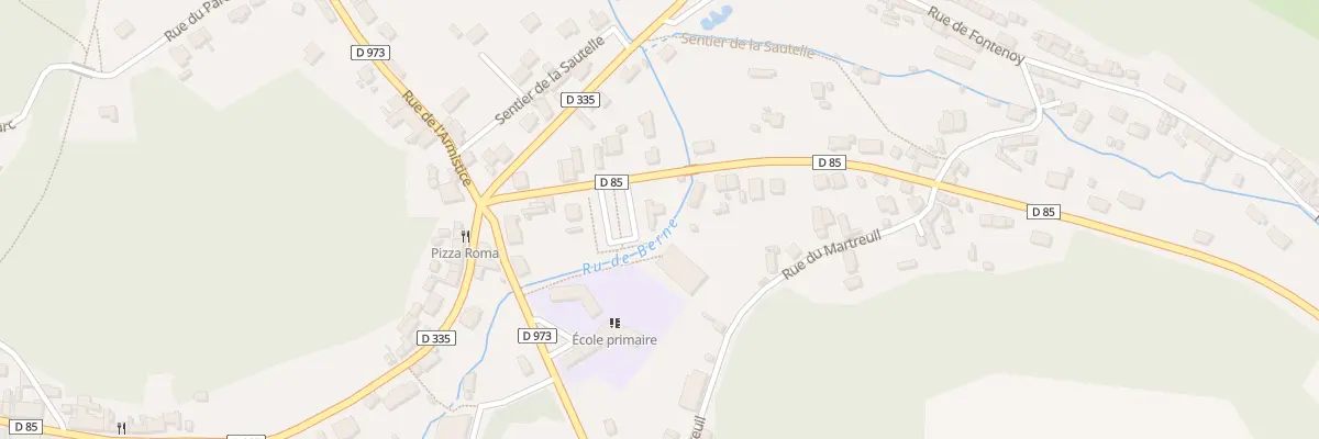 Plan du 6 Rue Joseph-Adolphe Chauret à Pierrefonds