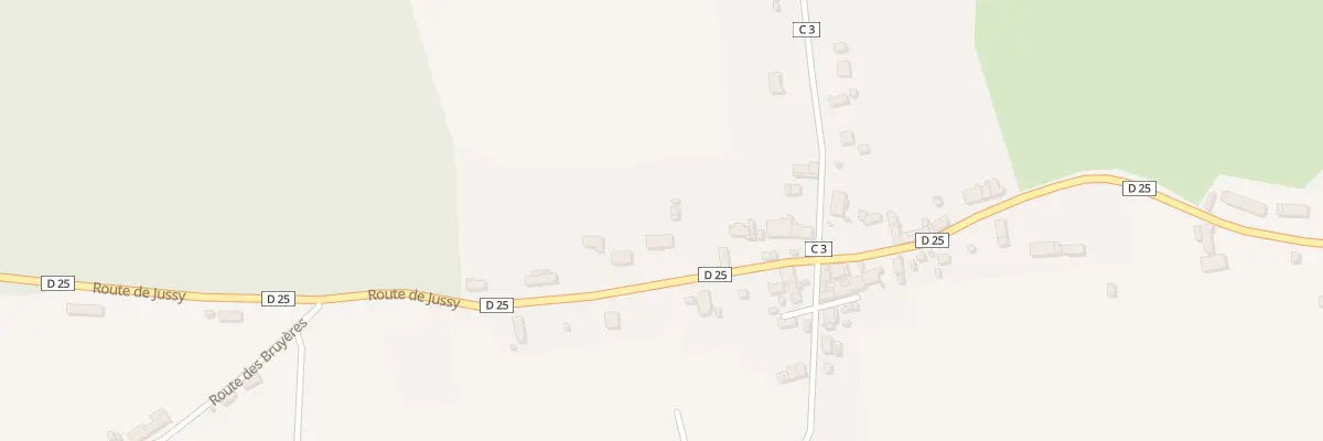 Plan du 60 Rte de Jussy à Saint-Léger-le-Petit