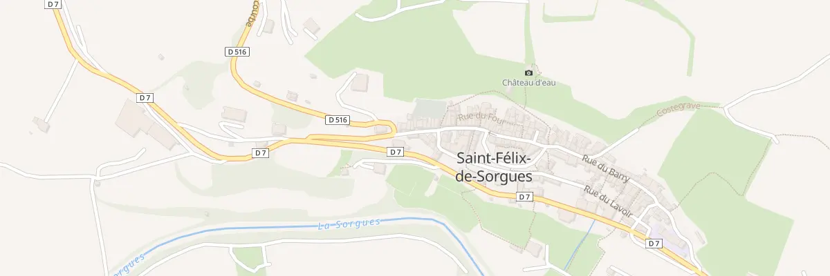 Plan du 5023 Grand Rue à Saint-Félix-de-Sorgues