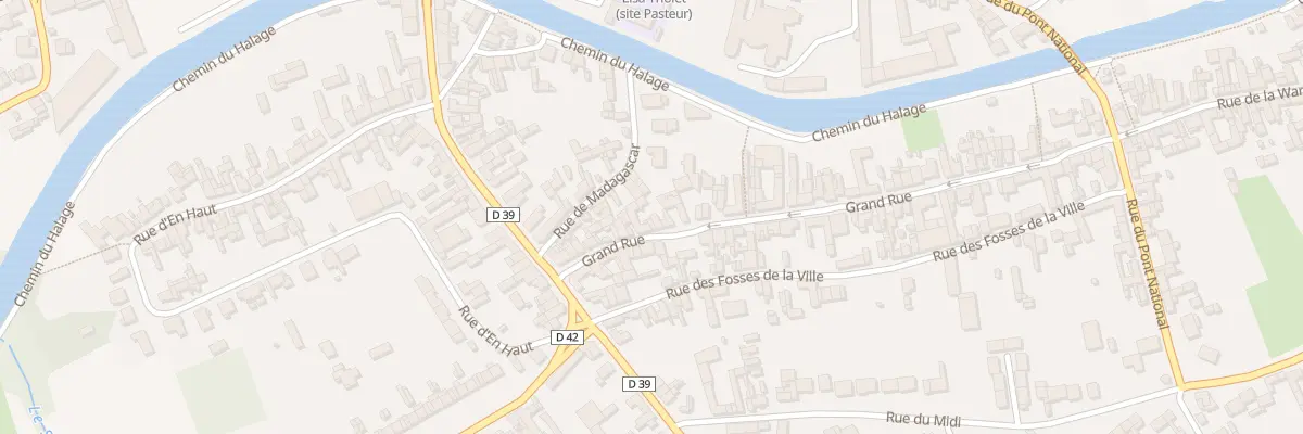 Plan du 15 Vc Grand Rue à Vitry-en-Artois