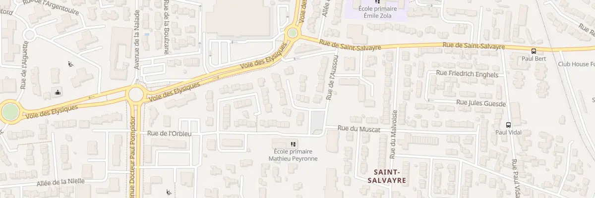 Plan du 3 All de l’Aute à Narbonne