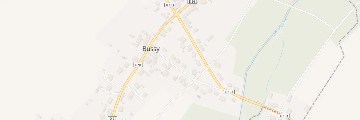 Plan du 85 Rue Mademoiselle à Bussy