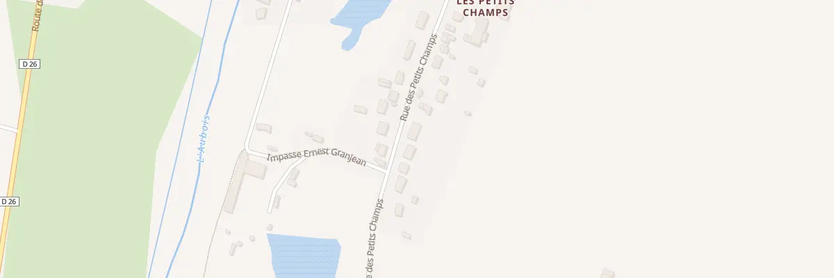 Plan du 47 Rue Des Petits Champs à Jouet-sur-l’Aubois