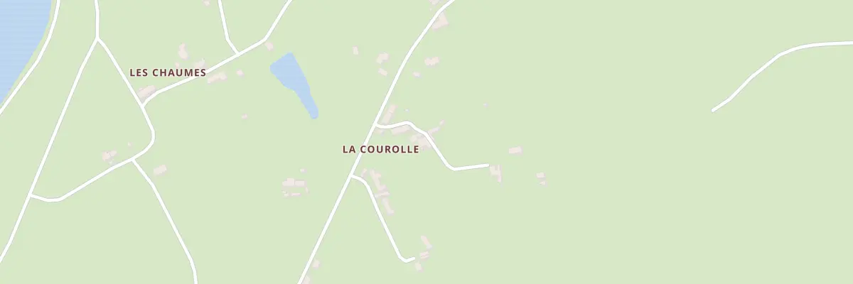 Plan du 16 La Courolle à Buxières-les-Mines