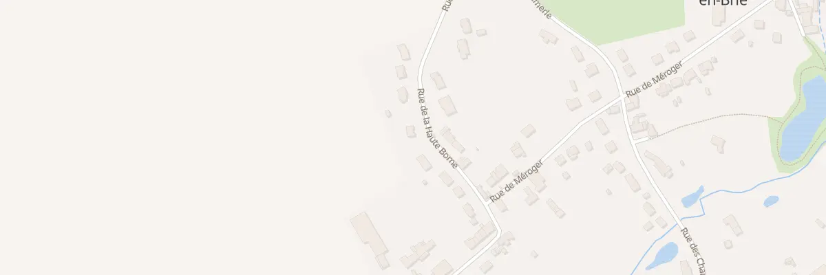 Plan du 4B Rue de la Haute Borne à Maisoncelles-en-Brie