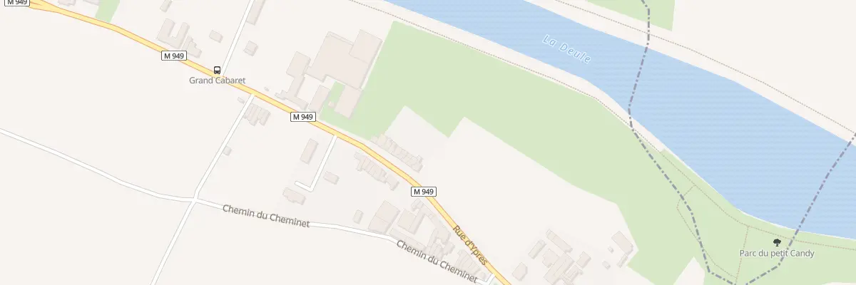 Plan du 250 Rue d’Ypres à Quesnoy-sur-Deûle