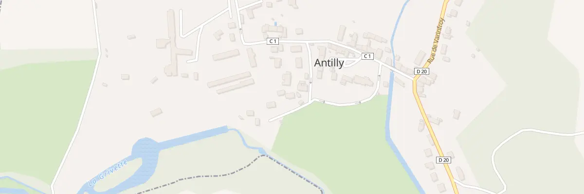 Plan du 2B Rue de la Fontaine à Antilly