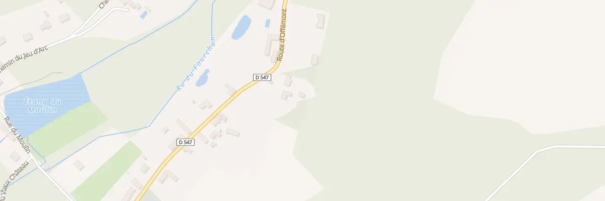 Plan du 14 Rte d’Offémont à Saint-Crépin-aux-Bois