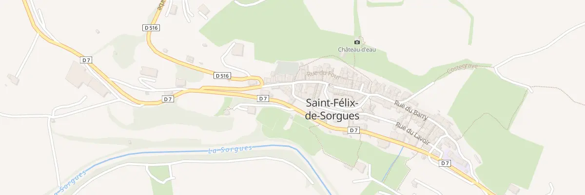 Plan du 5019 Saint Felix de Sorgues à Saint-Félix-de-Sorgues