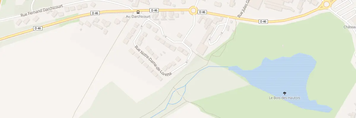 Plan du 33 Rue Notre Dame de Lorette à Oignies