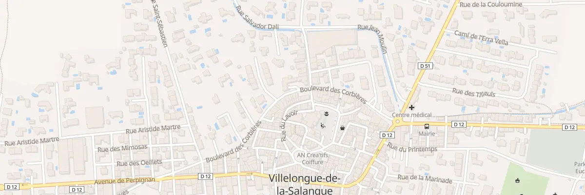 Plan du 62 Bd des Corbieres à Villelongue-de-la-Salanque