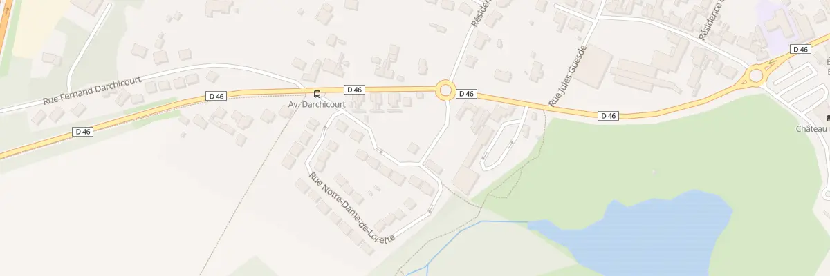 Plan du 6 Rue Notre Dame de Lorette à Oignies