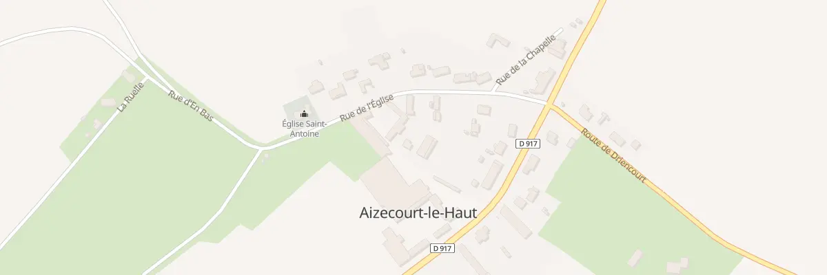 Plan du 11 Rue de l’Eglise à Aizecourt-le-Haut