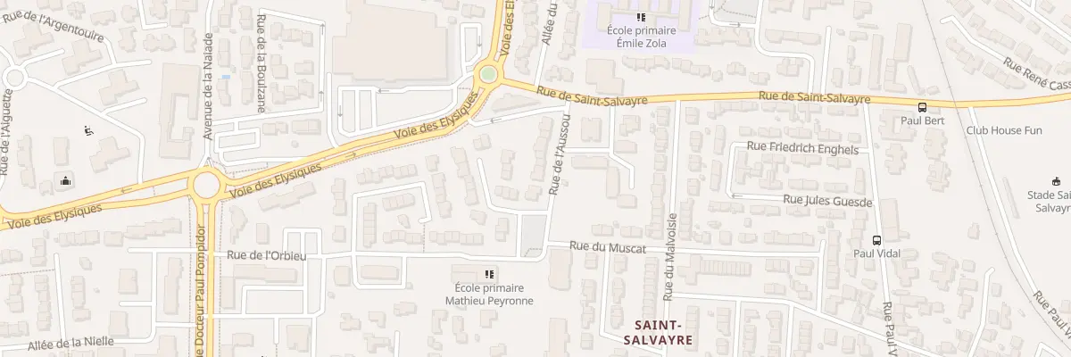 Plan du 12 Rue de l’Aussou à Narbonne