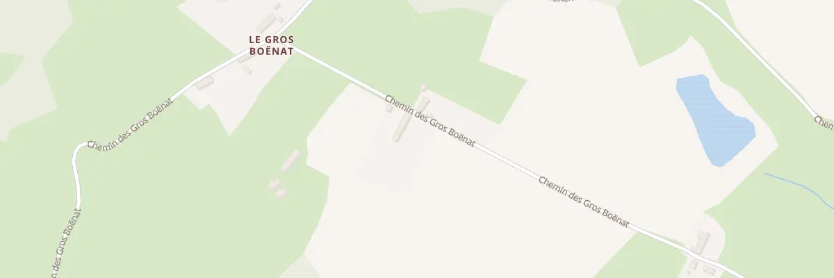 Plan du 6 Che des Gros Boenat à Lalizolle
