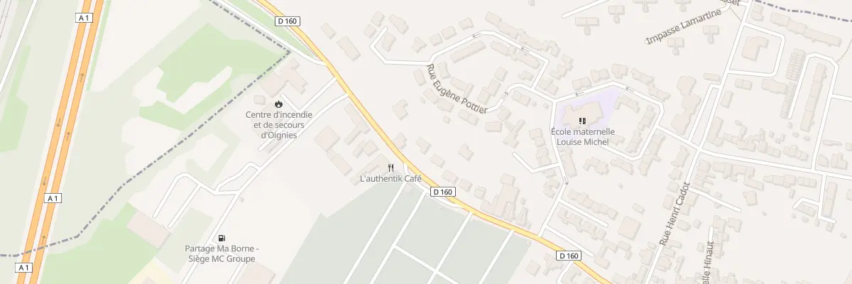 Plan du 90 Rue des 80 Fusillés à Oignies