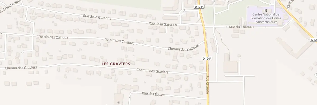 Plan du 17 Che des Cailloux à Cannes-Écluse