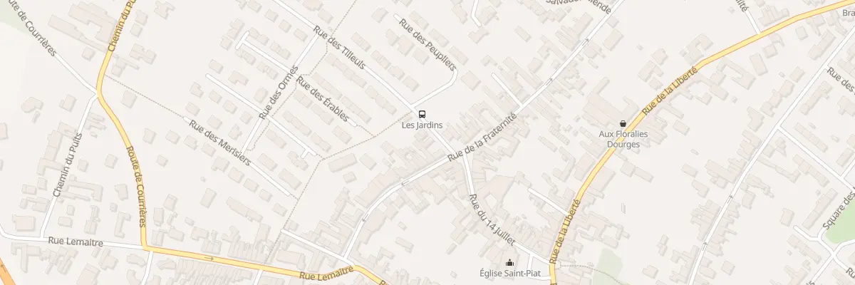 Plan du 47 Rue de la Fraternité à Dourges