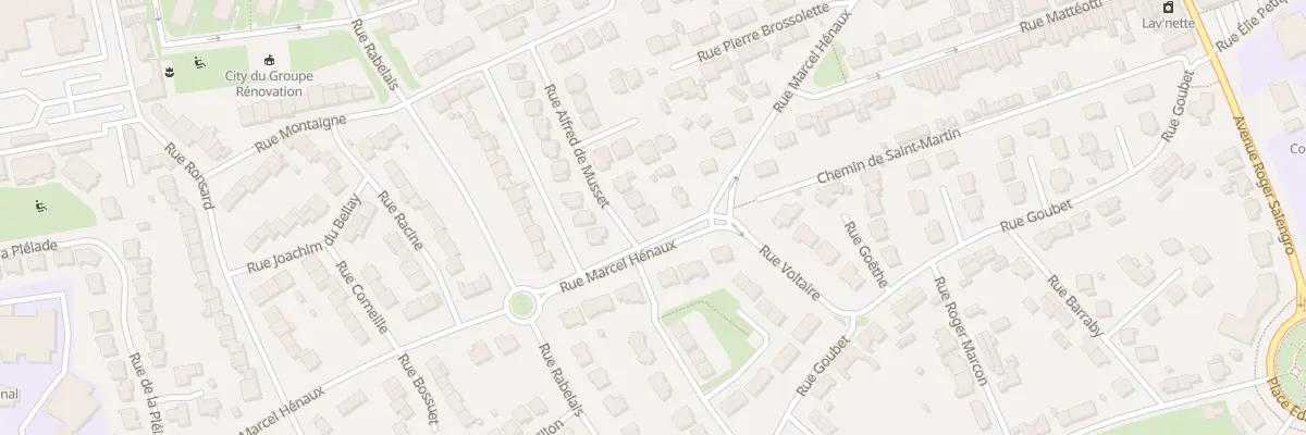 Plan du 2 Rue Alfred de Musset Lomme à Lille