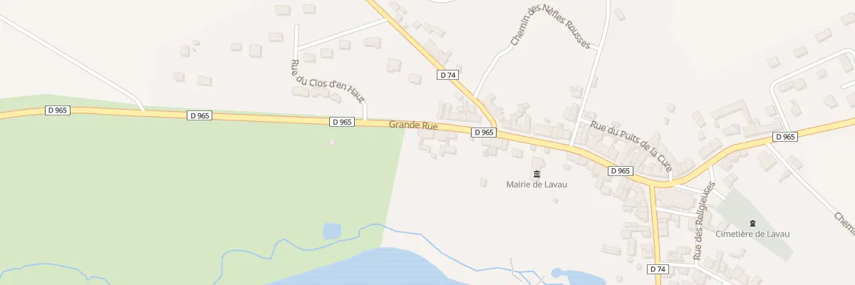 Plan du 45 Gr Grande Rue à Lavau