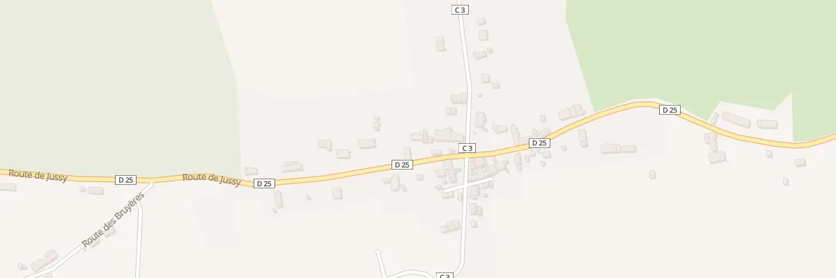 Plan du 56 Rte de Jussy à Saint-Léger-le-Petit