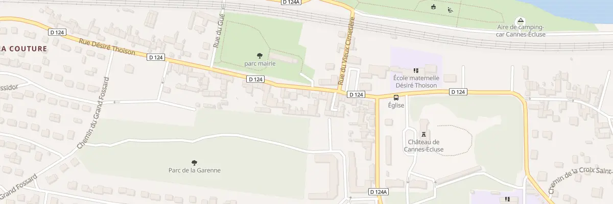 Plan du 84 Rue Désiré Thoison à Cannes-Écluse