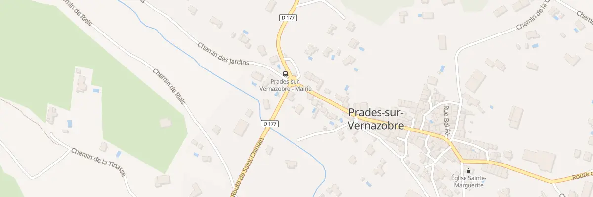 Plan du 5028 Grand Rue à Prades-sur-Vernazobre