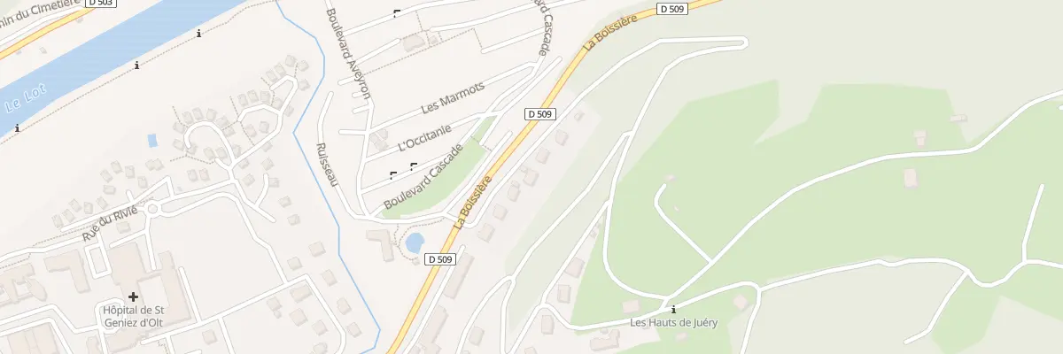 Plan du 5956 La Boissiere à Saint Geniez d’Olt et d’Aubrac