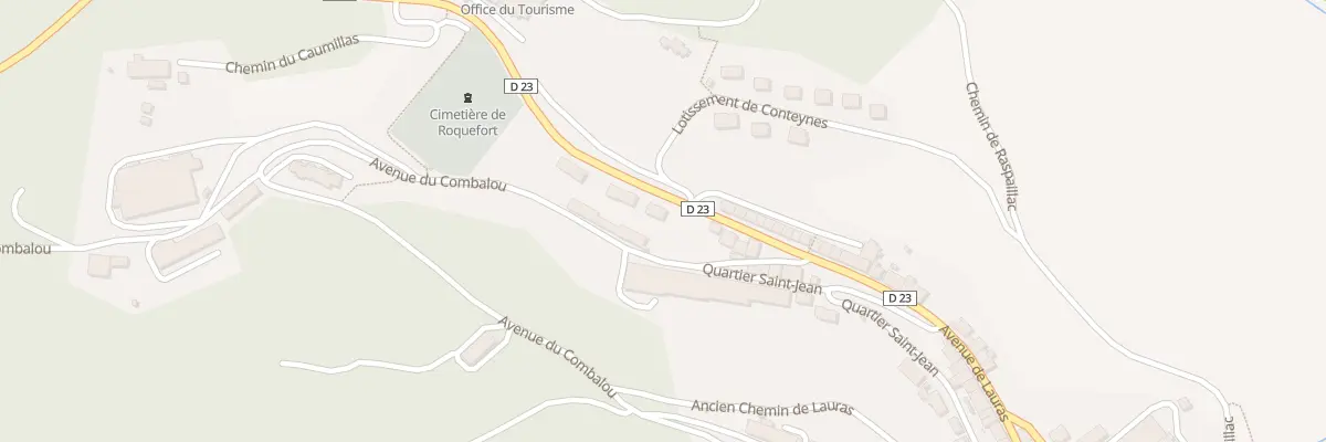 Plan du 5044 Av de Lauras à Roquefort-sur-Soulzon