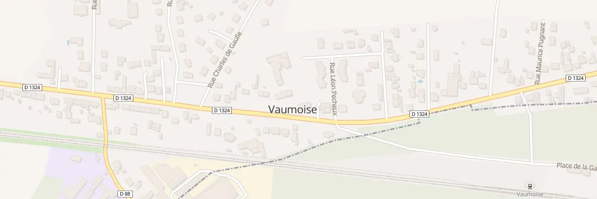 Plan du 56 Rte de Chantilly à Vaumoise