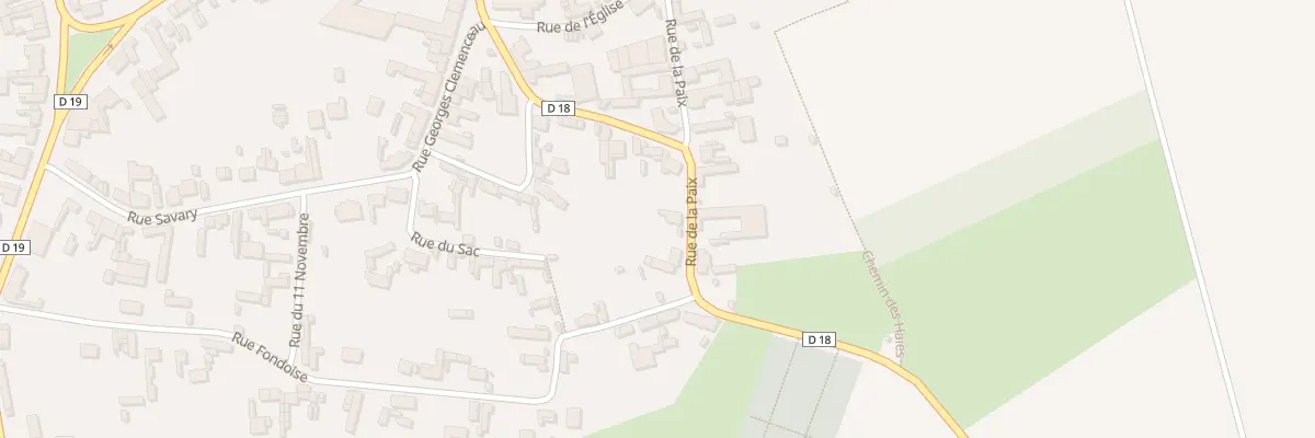 Plan du 8 Rue de la Paix à Bertincourt