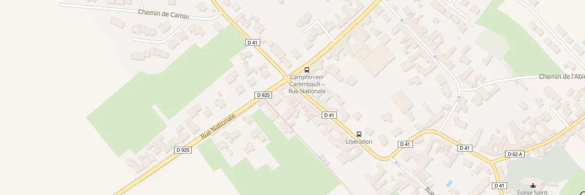 Plan du 41 Rue Nationale à Camphin-en-Carembault