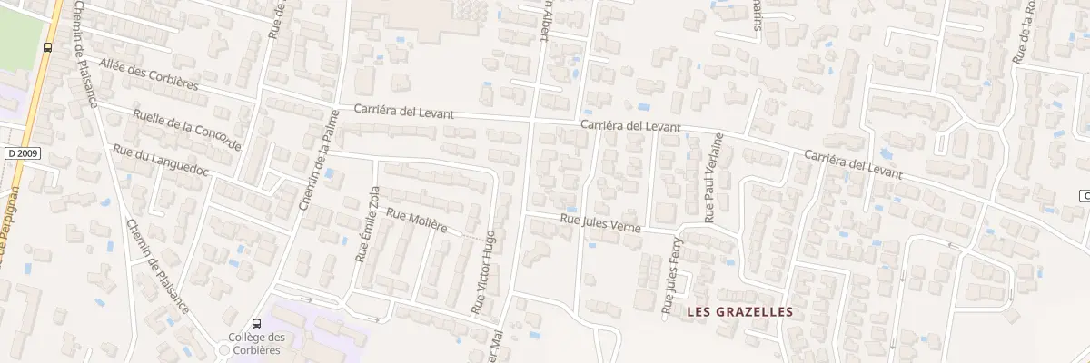 Plan du 7 Rue du Premier Mai à Sigean