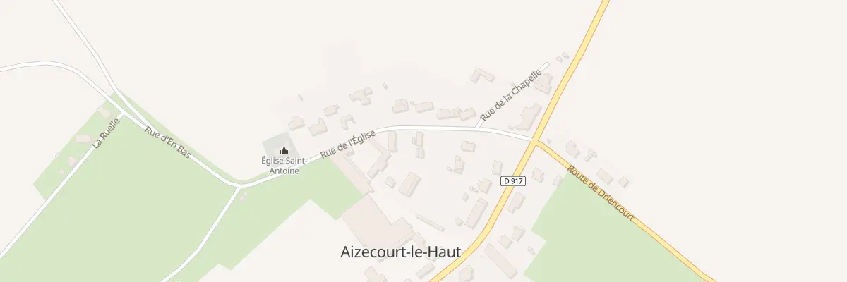 Plan du 5 Rue de l’Eglise à Aizecourt-le-Haut