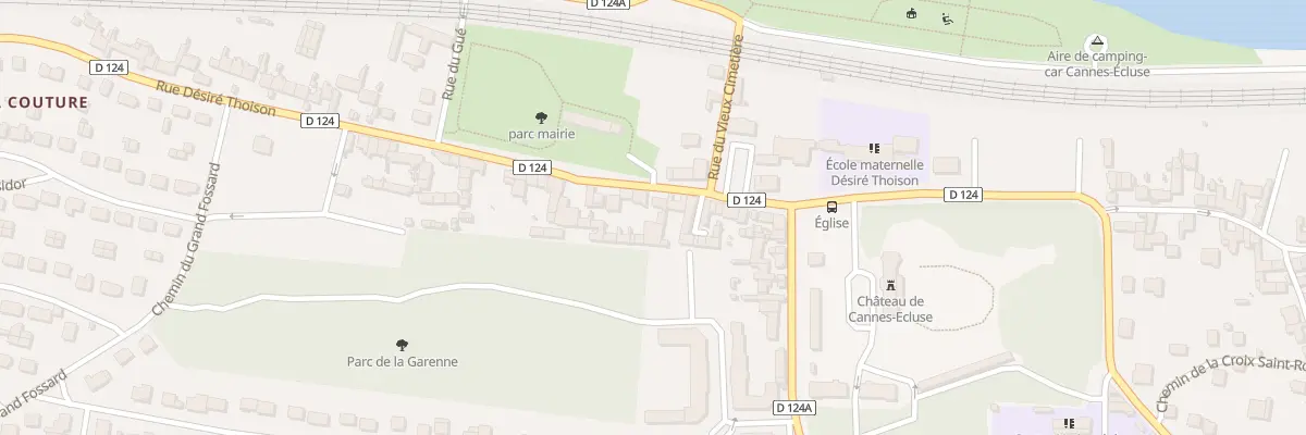 Plan du 86 Rue Désiré Thoison à Cannes-Écluse