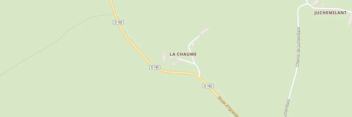 Plan du 5123 La Chaume à Saint-Aubin-le-Monial