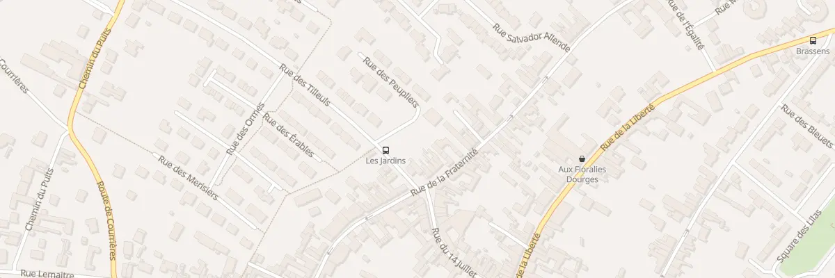 Plan du 71 Rue de la Fraternité à Dourges