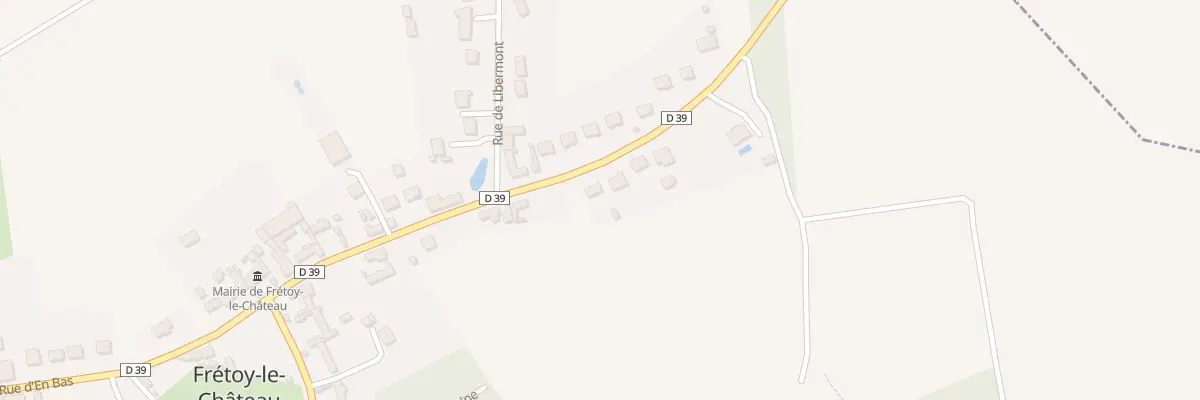 Plan du 274 Rue Albin Cadet à Frétoy-le-Château