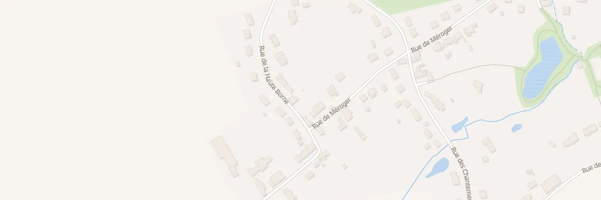 Plan du 11 Rue de la Haute Borne à Maisoncelles-en-Brie