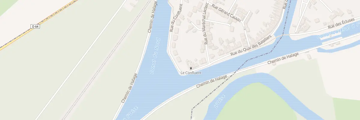 Plan du 535 Rue du Confluent à Pont-l’Évêque