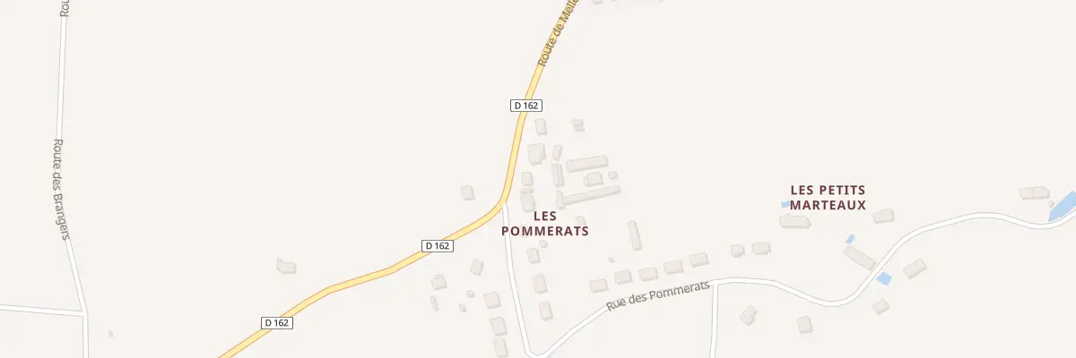 Plan du 991 Rte de Melleroy à Triguères