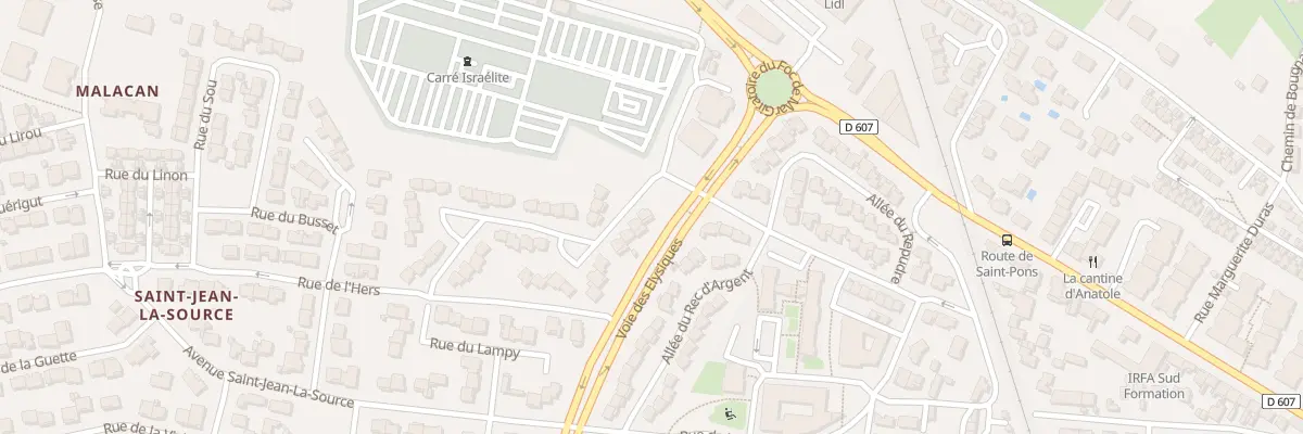 Plan du 1 Rue du Fresquel à Narbonne