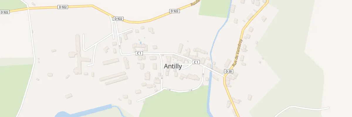 Plan du 6 Rue du Château à Antilly