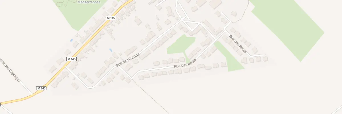Plan du 5 Rue des Roses à Houplin-Ancoisne