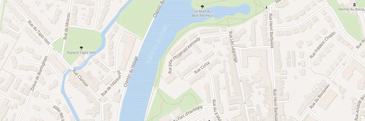Plan du 19 Rue John Fitzgerald Kennedy à Haubourdin