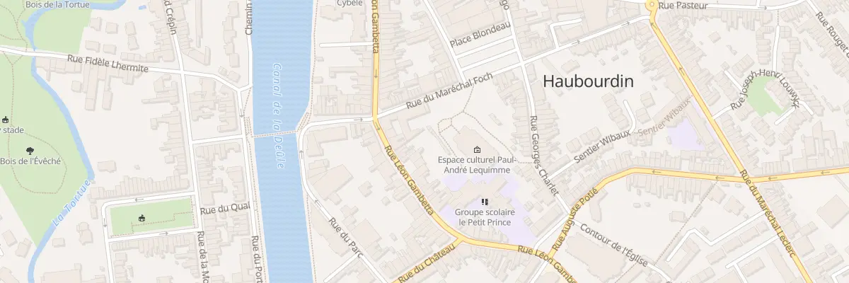 Plan du 47 Rue Léon Gambetta à Haubourdin