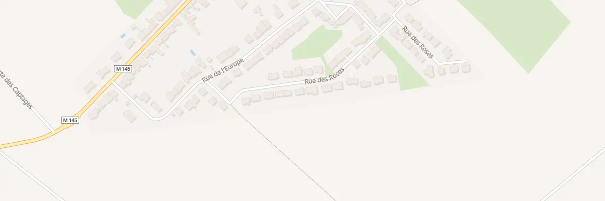Plan du 34 Rue des Roses à Houplin-Ancoisne
