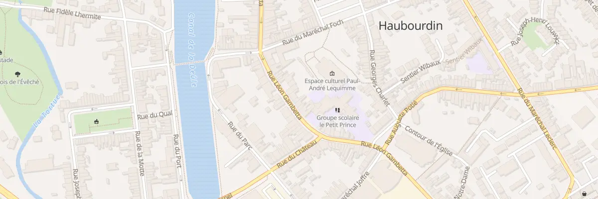 Plan du 59 Rue Léon Gambetta à Haubourdin