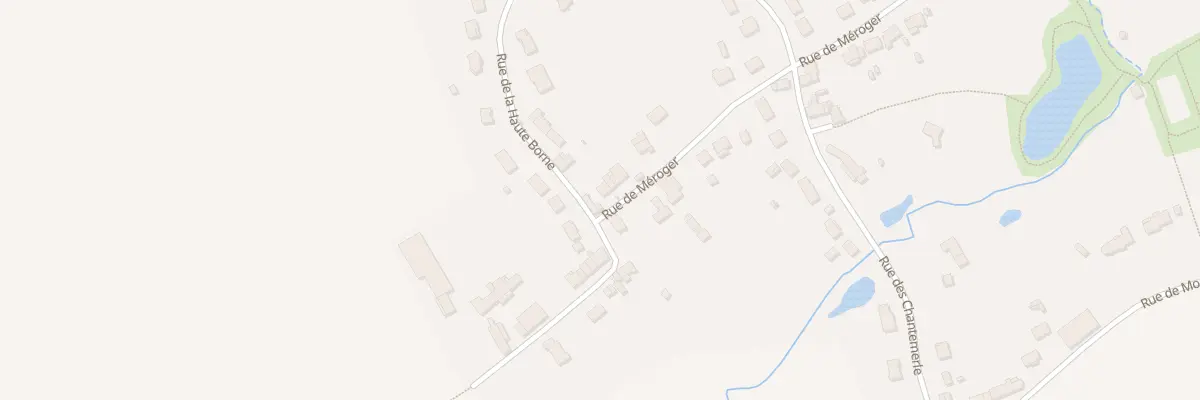 Plan du 30 Rue de Méroger à Maisoncelles-en-Brie